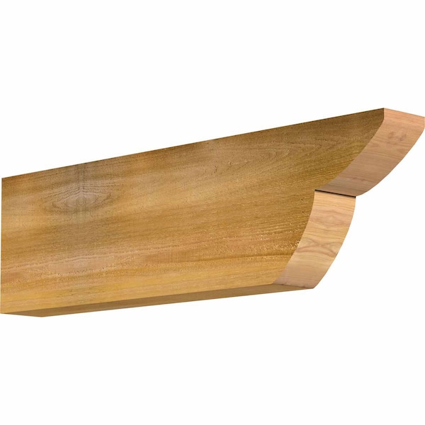 Ekena Millwork Crestline Rough Sawn Rafter Tail, Western Red Cedar, 4"W x 10"H x 36"L RFT04X10X36CRE00RWR - main
